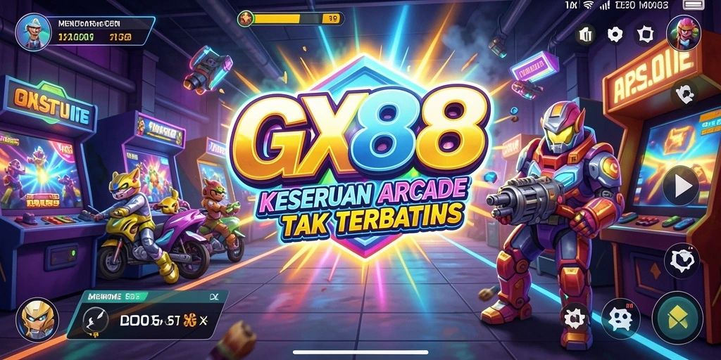 Tampilan gameplay menarik dari GX88 yang penuh aksi.