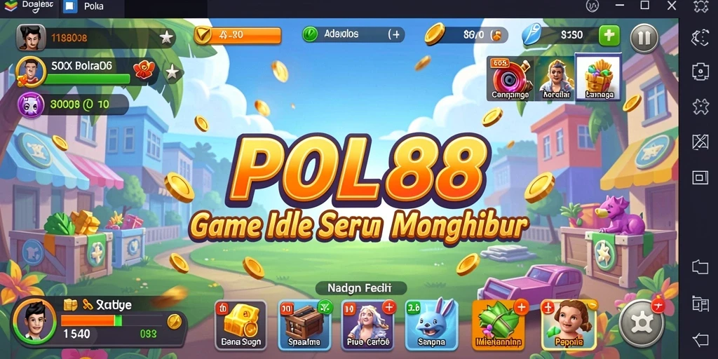 Tampilan gameplay POL88 yang seru dan menghibur.