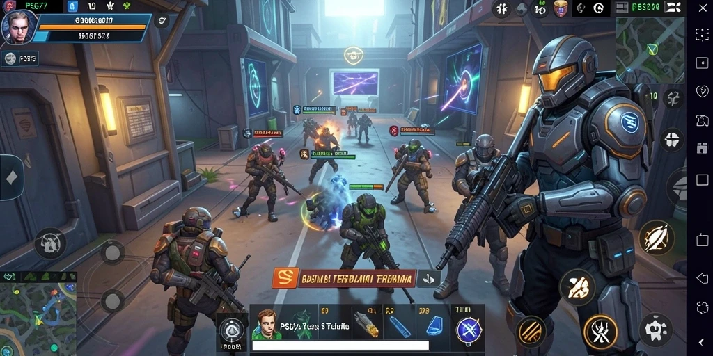 Tampilan gameplay PSG77 dengan grafis luar biasa dan aksi strategi mendebarkan.